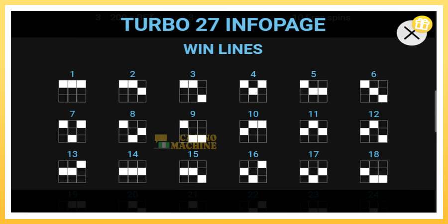 Turbo 27: ပိုက်ဆံအတွက်ကစား, ပုံ 4