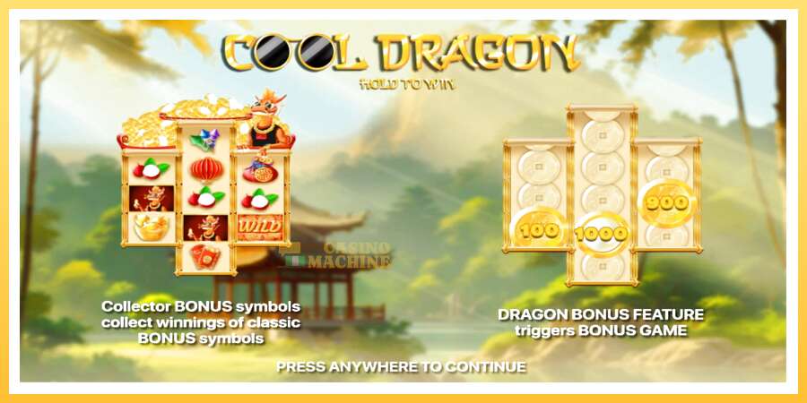 Cool Dragon: Hold to Win: ပိုက်ဆံအတွက်ကစား, ပုံ 1