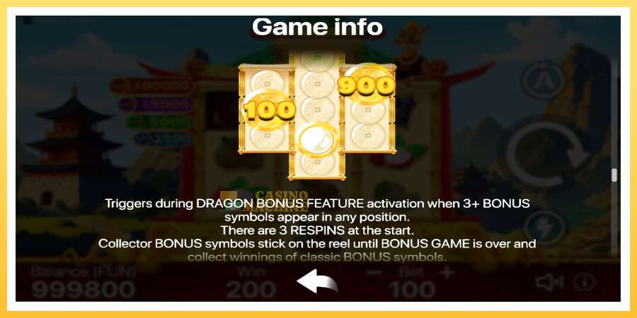 Cool Dragon: Hold to Win: ပိုက်ဆံအတွက်ကစား, ပုံ 7