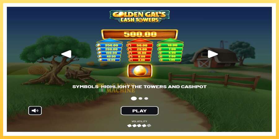 Golden Gal’s Cash Tower: ပိုက်ဆံအတွက်ကစား, ပုံ 1