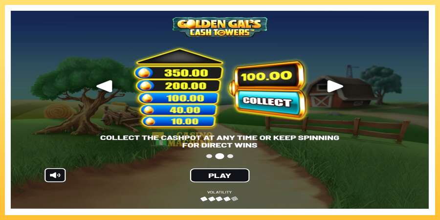 Golden Gal’s Cash Tower: ပိုက်ဆံအတွက်ကစား, ပုံ 4