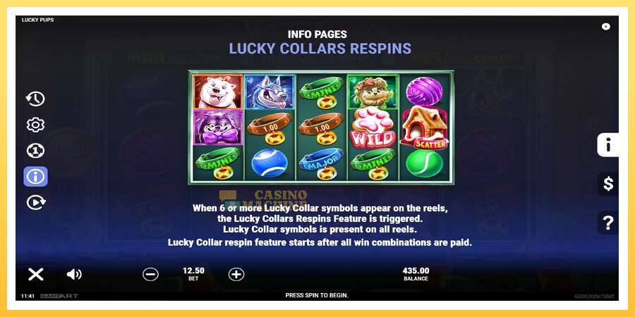 Lucky Pups: ပိုက်ဆံအတွက်ကစား, ပုံ 5