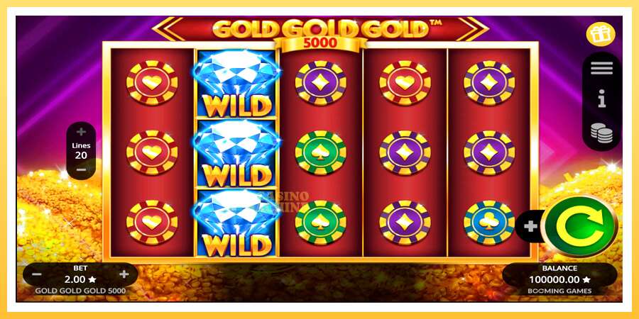 Gold Gold Gold 5000: ပိုက်ဆံအတွက်ကစား, ပုံ 1