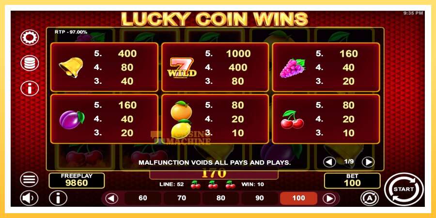 Lucky Coin Wins: ပိုက်ဆံအတွက်ကစား, ပုံ 4