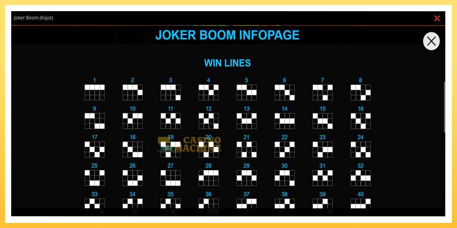 Joker Boom: ပိုက်ဆံအတွက်ကစား, ပုံ 3