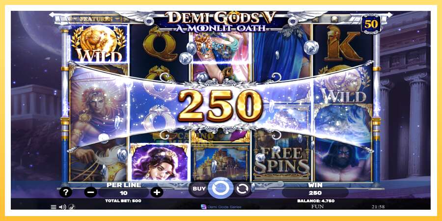 Demi Gods V – A Moonlit Oath: ပိုက်ဆံအတွက်ကစား, ပုံ 3