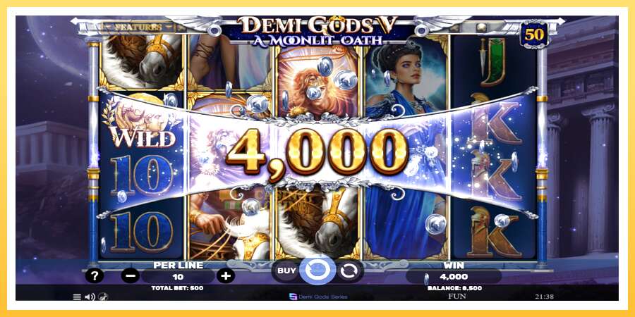 Demi Gods V – A Moonlit Oath: ပိုက်ဆံအတွက်ကစား, ပုံ 4