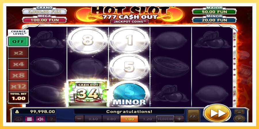 Hot Slot: 777 Cash Out Grand Platinum Edition: ပိုက်ဆံအတွက်ကစား, ပုံ 2