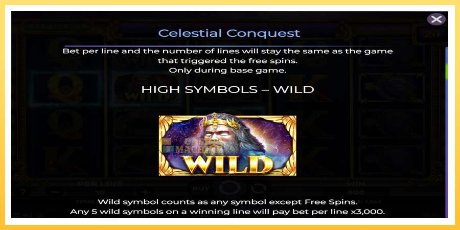 Celestial Conquest: ပိုက်ဆံအတွက်ကစား, ပုံ 5