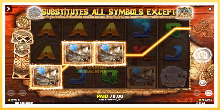 The Goonies Deluxe Rapid Fire Jackpots: ပိုက်ဆံအတွက်ကစား, ပုံ 3