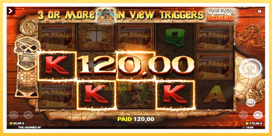 The Goonies Deluxe Rapid Fire Jackpots: ပိုက်ဆံအတွက်ကစား, ပုံ 4