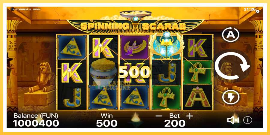 Spinning Scarab: ပိုက်ဆံအတွက်ကစား, ပုံ 4