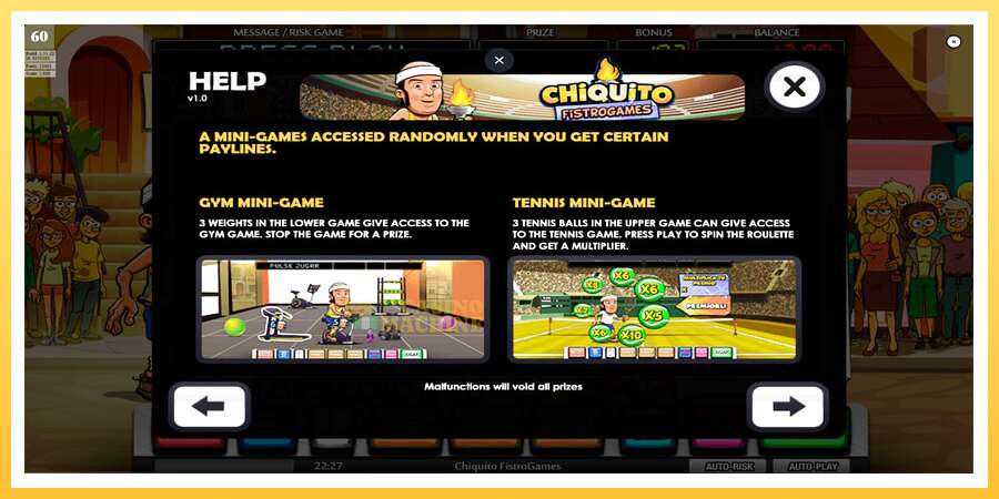 Chiquito FistroGames: ပိုက်ဆံအတွက်ကစား, ပုံ 6