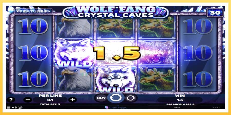 Wolf Fang - Crystal Caves: ပိုက်ဆံအတွက်ကစား, ပုံ 3