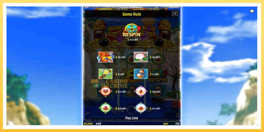 Dreams of Gold Jackpot: ပိုက်ဆံအတွက်ကစား, ပုံ 6