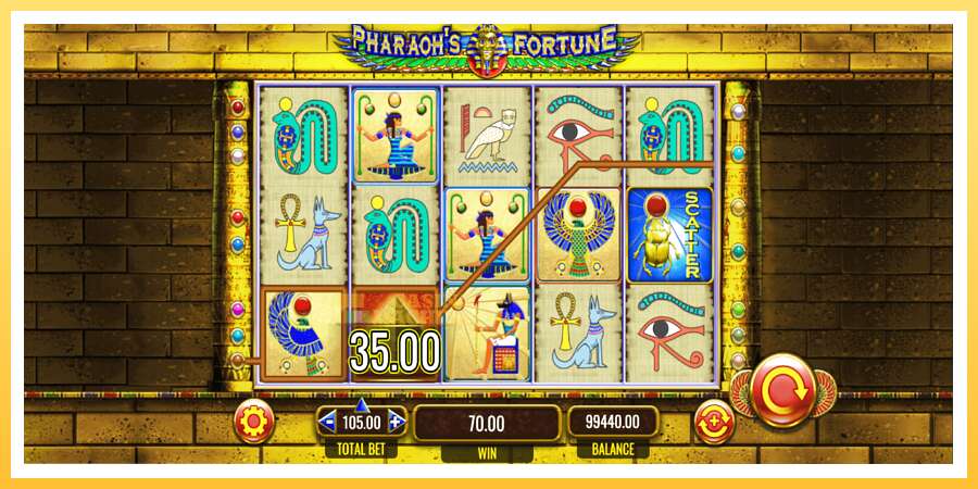 Pharaohs Fortune: ပိုက်ဆံအတွက်ကစား, ပုံ 3