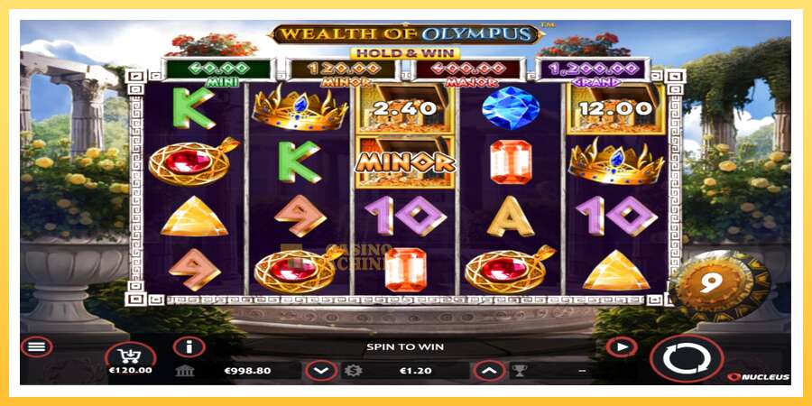 Wealth of Olympus: ပိုက်ဆံအတွက်ကစား, ပုံ 1