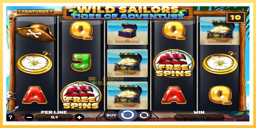 Wild Sailors – Tides of Adventure: ပိုက်ဆံအတွက်ကစား, ပုံ 3