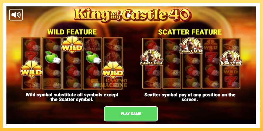 King of My Castle 40: ပိုက်ဆံအတွက်ကစား, ပုံ 1