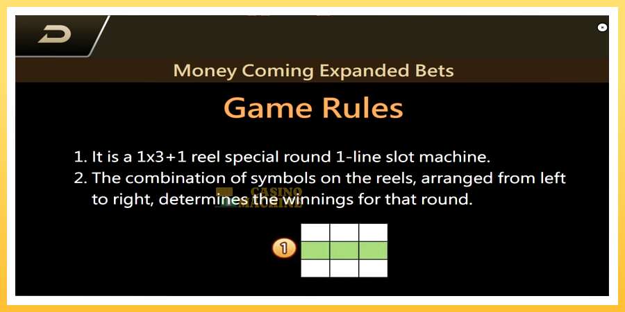 Money Coming 2 – Expanded Bets: ပိုက်ဆံအတွက်ကစား, ပုံ 7