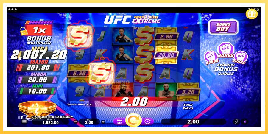 UFC Gold Blitz Extreme: ပိုက်ဆံအတွက်ကစား, ပုံ 3