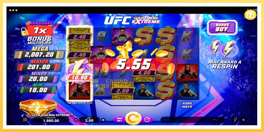 UFC Gold Blitz Extreme: ပိုက်ဆံအတွက်ကစား, ပုံ 4