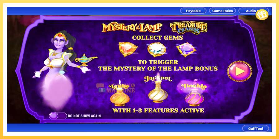 Mystery of the Lamp Treasure Oasis: ပိုက်ဆံအတွက်ကစား, ပုံ 1