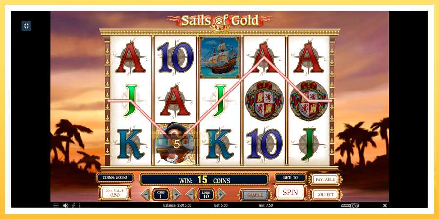 Sails of Gold: ပိုက်ဆံအတွက်ကစား, ပုံ 6