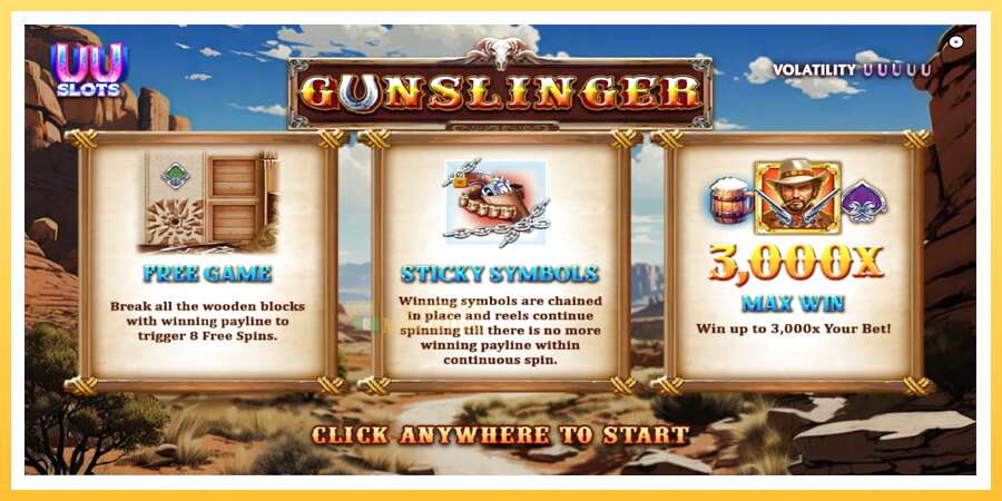 Gunslinger: ပိုက်ဆံအတွက်ကစား, ပုံ 1