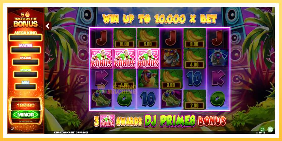 King Kong Cash DJ Prime8 Rapid Fire Jackpots: ပိုက်ဆံအတွက်ကစား, ပုံ 1