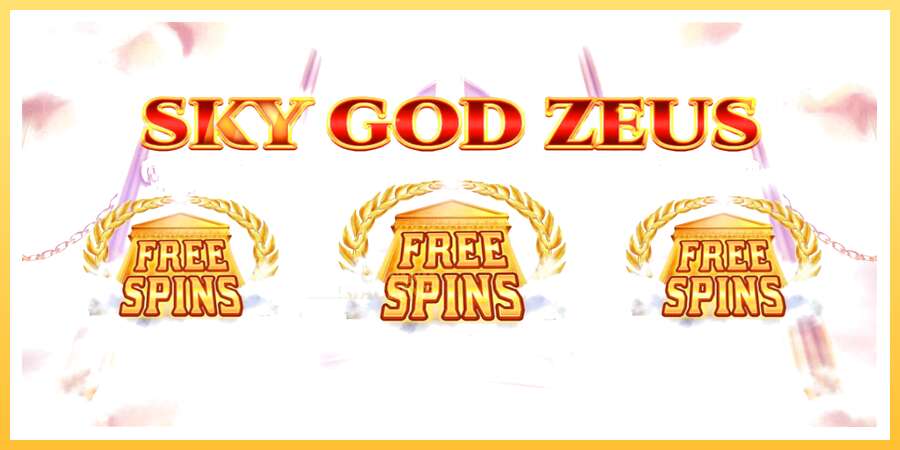 Sky God Zeus 3x3: ပိုက်ဆံအတွက်ကစား, ပုံ 1