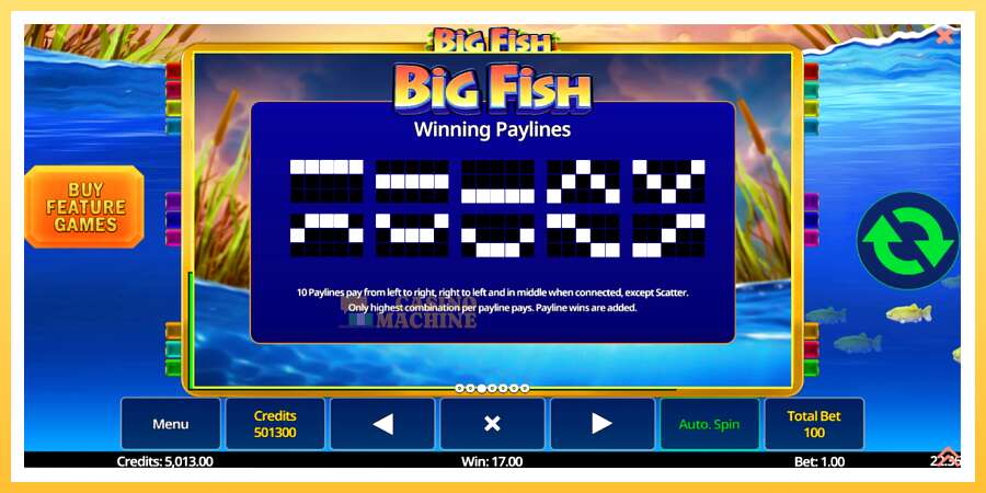 Big Fish: ပိုက်ဆံအတွက်ကစား, ပုံ 6