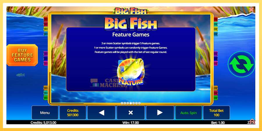 Big Fish: ပိုက်ဆံအတွက်ကစား, ပုံ 7