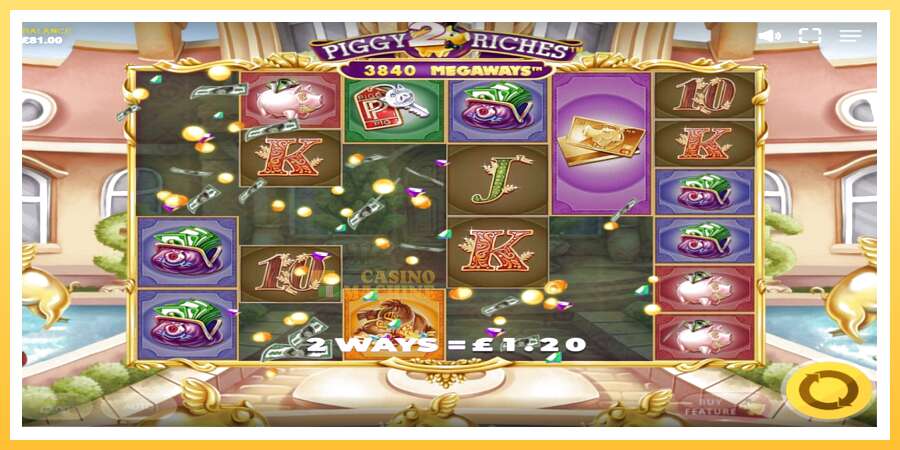 Piggy Riches 2 Megaways: ပိုက်ဆံအတွက်ကစား, ပုံ 3