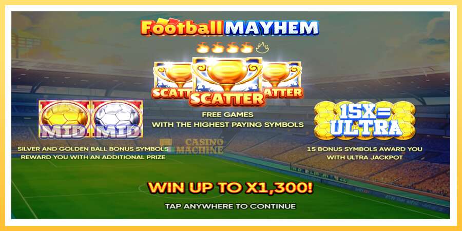 Football Mayhem: ပိုက်ဆံအတွက်ကစား, ပုံ 1