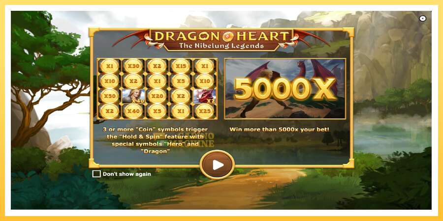 Dragon Heart: ပိုက်ဆံအတွက်ကစား, ပုံ 1