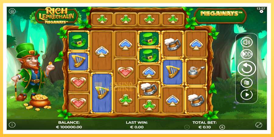 Rich Leprechaun Megaways: ပိုက်ဆံအတွက်ကစား, ပုံ 2