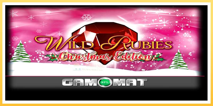 Wild Rubies Сhristmas Edition: ပိုက်ဆံအတွက်ကစား, ပုံ 1