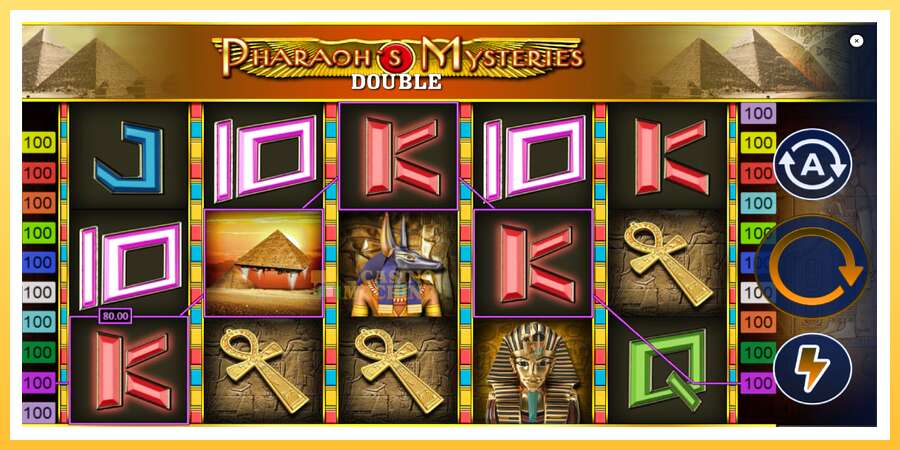 Pharaons Mysteries Double: ပိုက်ဆံအတွက်ကစား, ပုံ 4