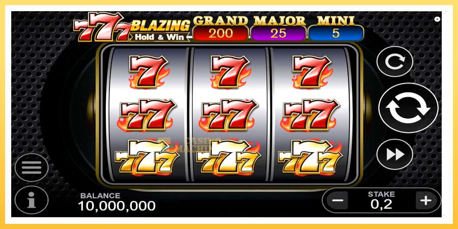 777 Blazing Hold & Win: ပိုက်ဆံအတွက်ကစား, ပုံ 1