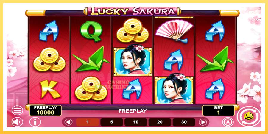 Lucky Sakura Win Spins: ပိုက်ဆံအတွက်ကစား, ပုံ 2