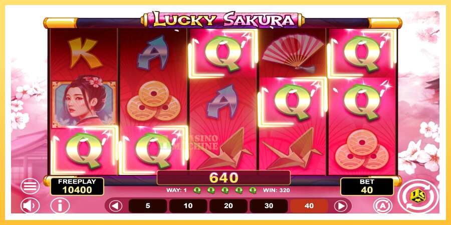 Lucky Sakura Win Spins: ပိုက်ဆံအတွက်ကစား, ပုံ 3