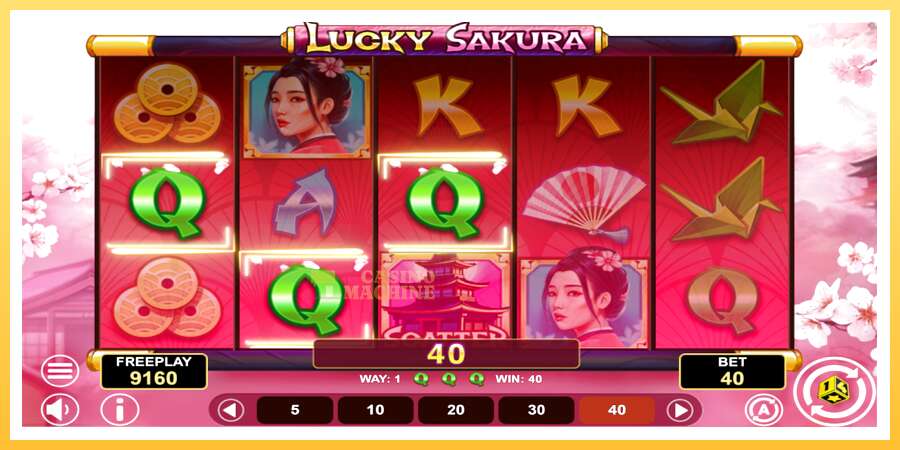 Lucky Sakura Win Spins: ပိုက်ဆံအတွက်ကစား, ပုံ 4