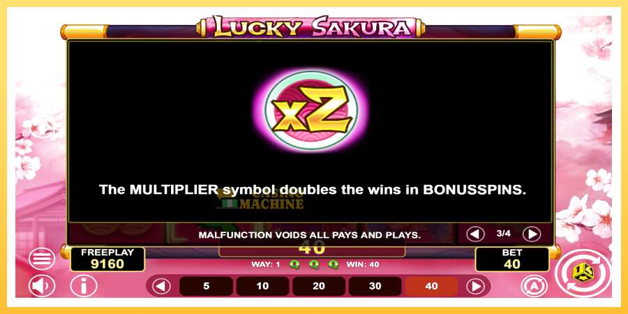 Lucky Sakura Win Spins: ပိုက်ဆံအတွက်ကစား, ပုံ 7