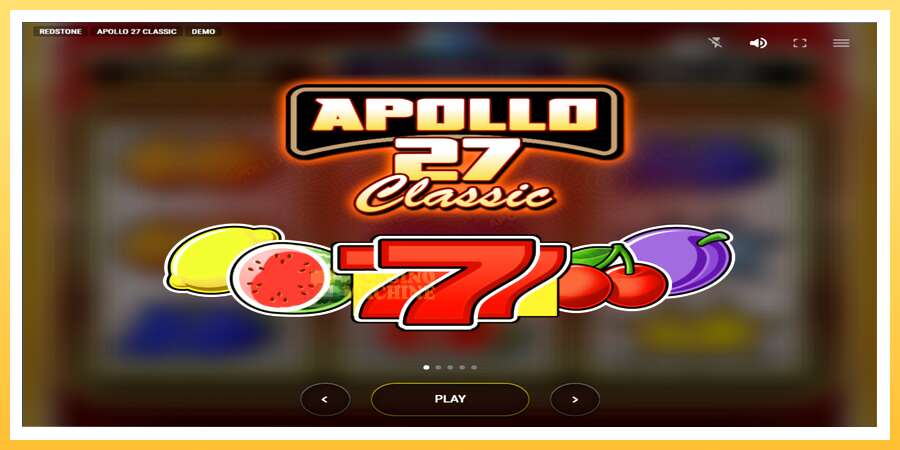 Apollo 27 Classic: ပိုက်ဆံအတွက်ကစား, ပုံ 1