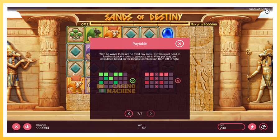 Sands of Destiny: ပိုက်ဆံအတွက်ကစား, ပုံ 7