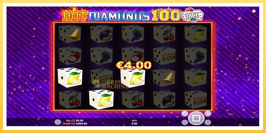 Hot Diamonds 100 Dice: ပိုက်ဆံအတွက်ကစား, ပုံ 4