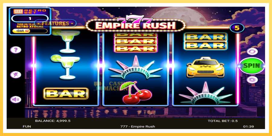 777 Empire Rush: ပိုက်ဆံအတွက်ကစား, ပုံ 2