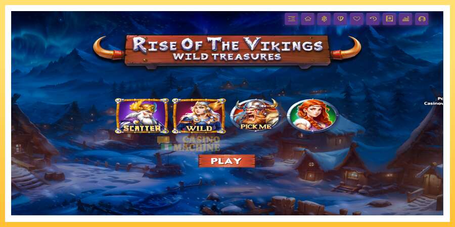 Rise of The Vikings - Wild Treasures: ပိုက်ဆံအတွက်ကစား, ပုံ 1