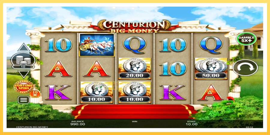 Centurion Big Money: ပိုက်ဆံအတွက်ကစား, ပုံ 2